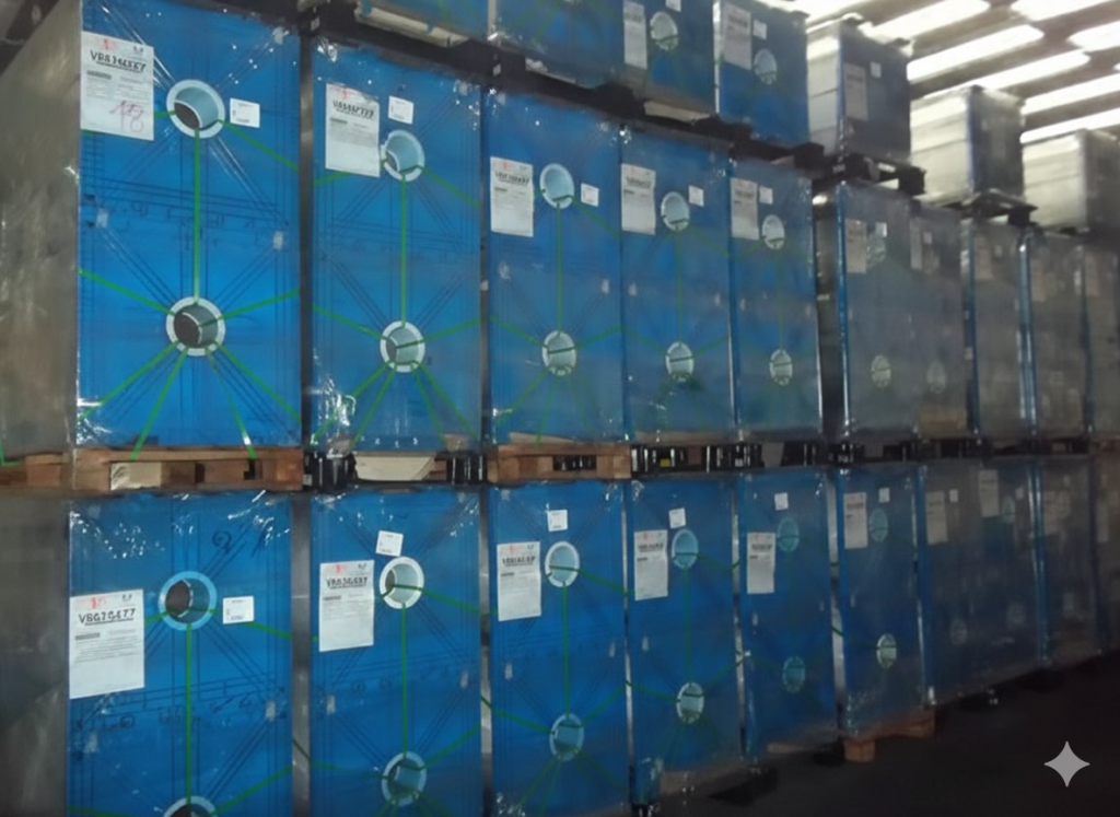 Portabobinas plástico Plaspalet